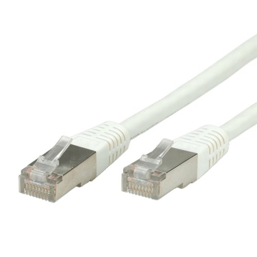 VALUE Patchkabel Kat.6 (Class E) S/FTP (PiMF), weiß, 1 m von VALUE