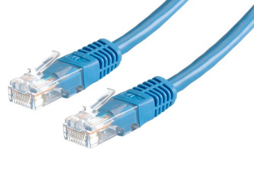 VALUE Patchkabel Kat.6 (Class E) UTP, blau, 1,5 m von VALUE