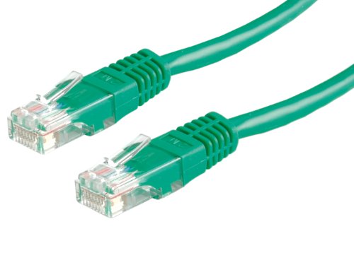 VALUE Patchkabel Kat.6 (Class E) UTP, grün, 2 m von VALUE