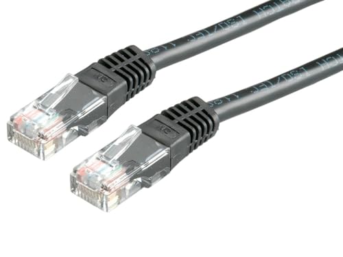 VALUE Patchkabel Kat.6 (Class E) UTP, schwarz, 1,5 m von VALUE