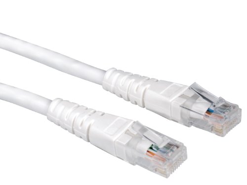 VALUE Patchkabel Kat.6 (Class E) UTP, weiß, 5 m von VALUE