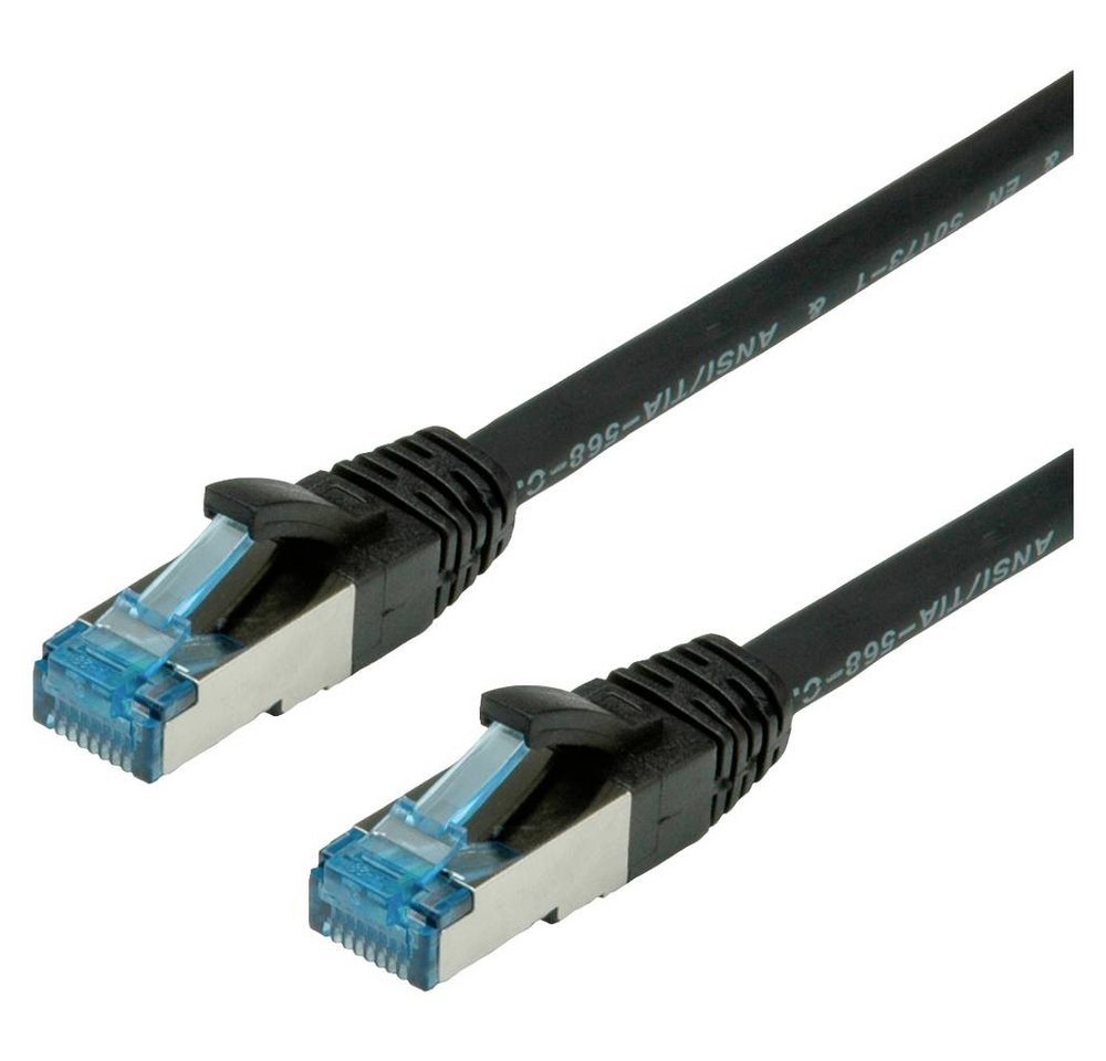 VALUE Patchkabel Kat.6A (Class EA) S/FTP (PiMF), LAN-Kabel von VALUE