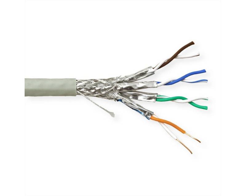 VALUE S/FTP Kabel, Kat.6A (Class EA), Massivdraht, Eca LAN-Kabel, (30000.0 cm) von VALUE