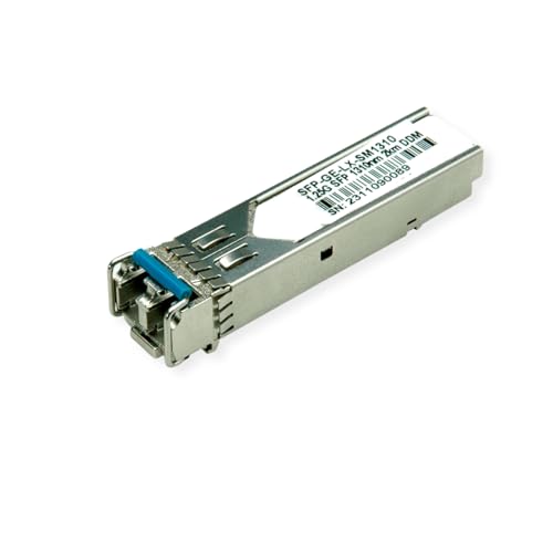 VALUE SFP Modul (MiniGBIC) LX/LC, 1/1,25G, Single Mode 1310nm, max. 2km von VALUE