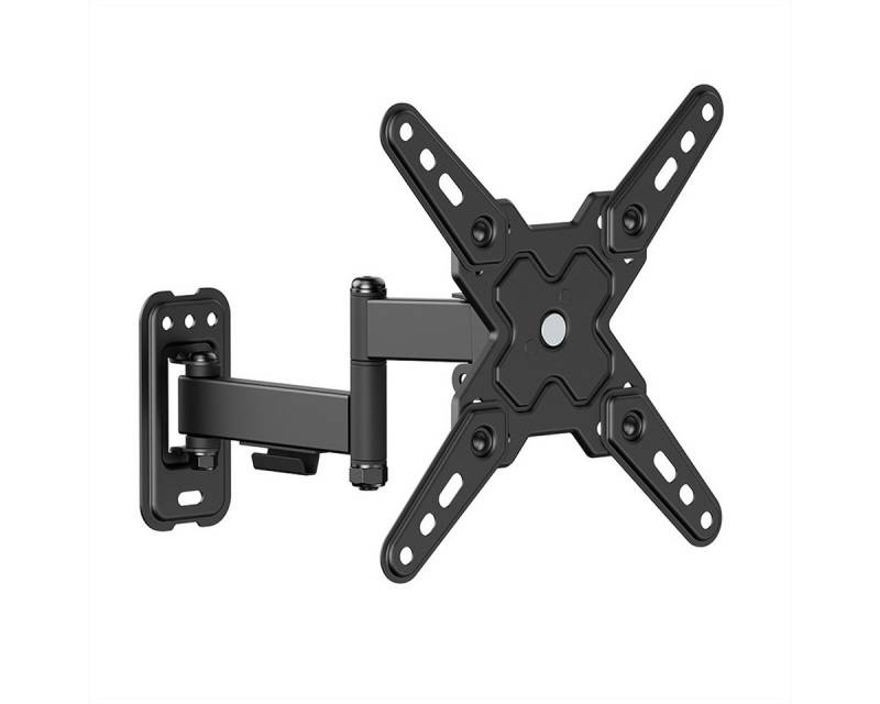 VALUE TV-Wandhalterung, 3 Drehpunkte Monitor-Halterung, (13-43 Zoll, bis 20 kg) von VALUE