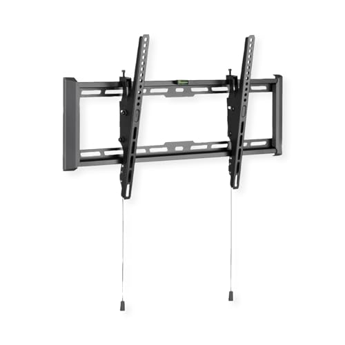 VALUE TV-Wandhalterung, 47 mm Wandabstand, neigbar, 203,2cm/80", 75kg, schwarz von VALUE