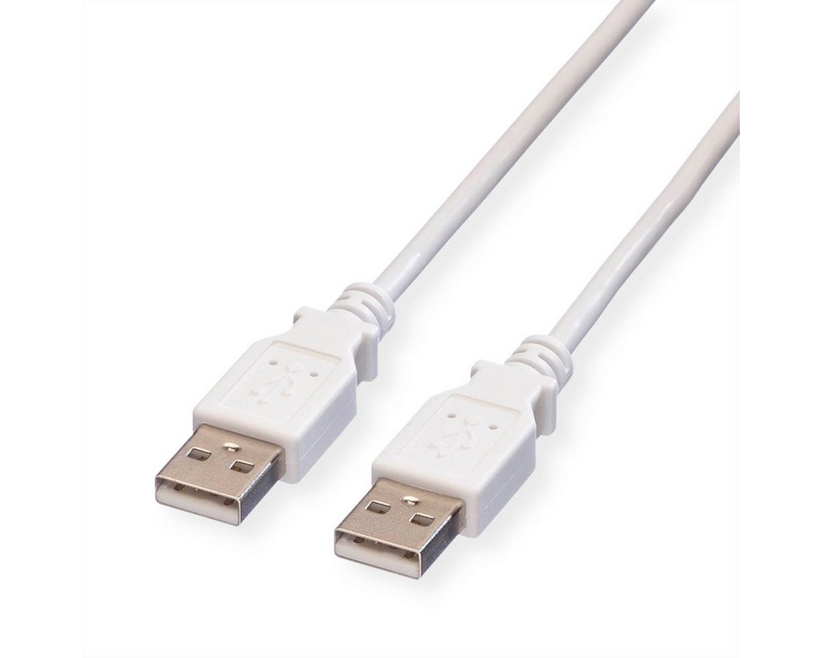 VALUE USB 2.0 Kabel USB-Kabel, USB 2.0 Typ A Männlich (Stecker), USB 2.0 Typ A Männlich (Stecker) (80.0 cm), Typ A-A von VALUE