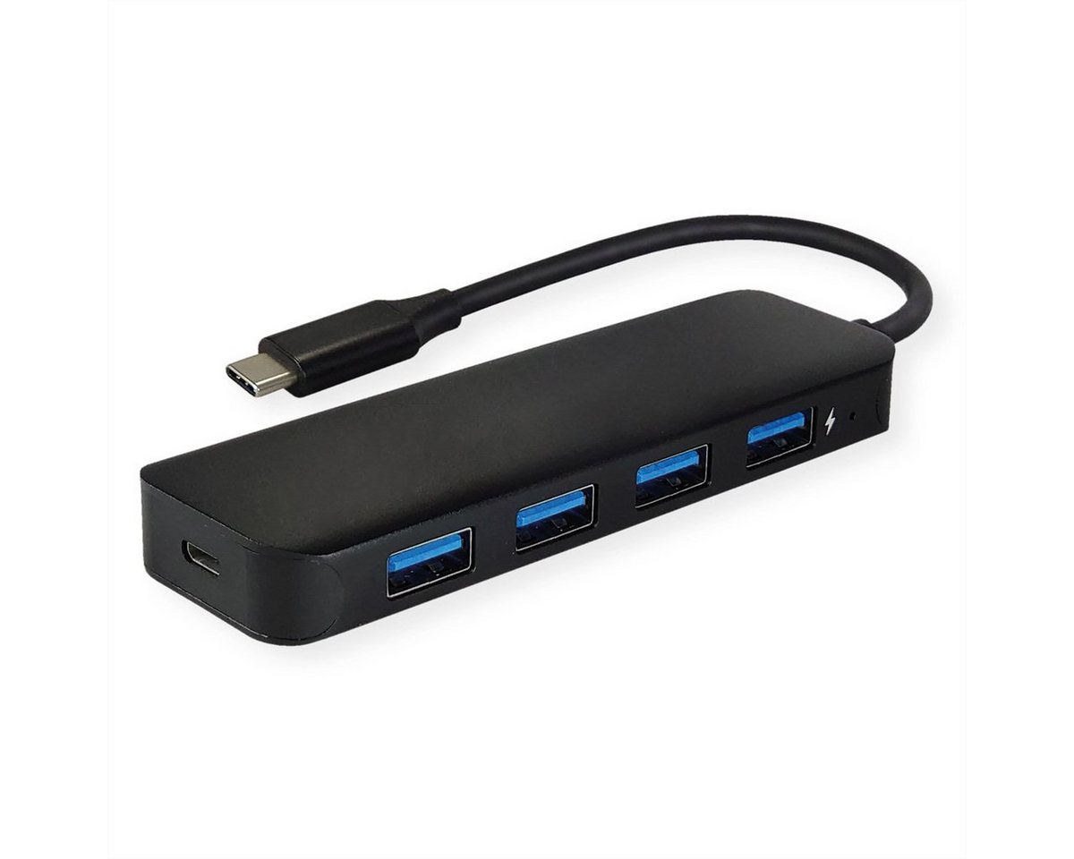 VALUE USB 3.2 Gen 1 Hub, 4fach, Typ C Anschlusskabel Computer-Adapter VALUE USB 3.2 Gen 1 Hub, 4fach, Typ C Anschlusskabel Computer-Adapter von VALUE