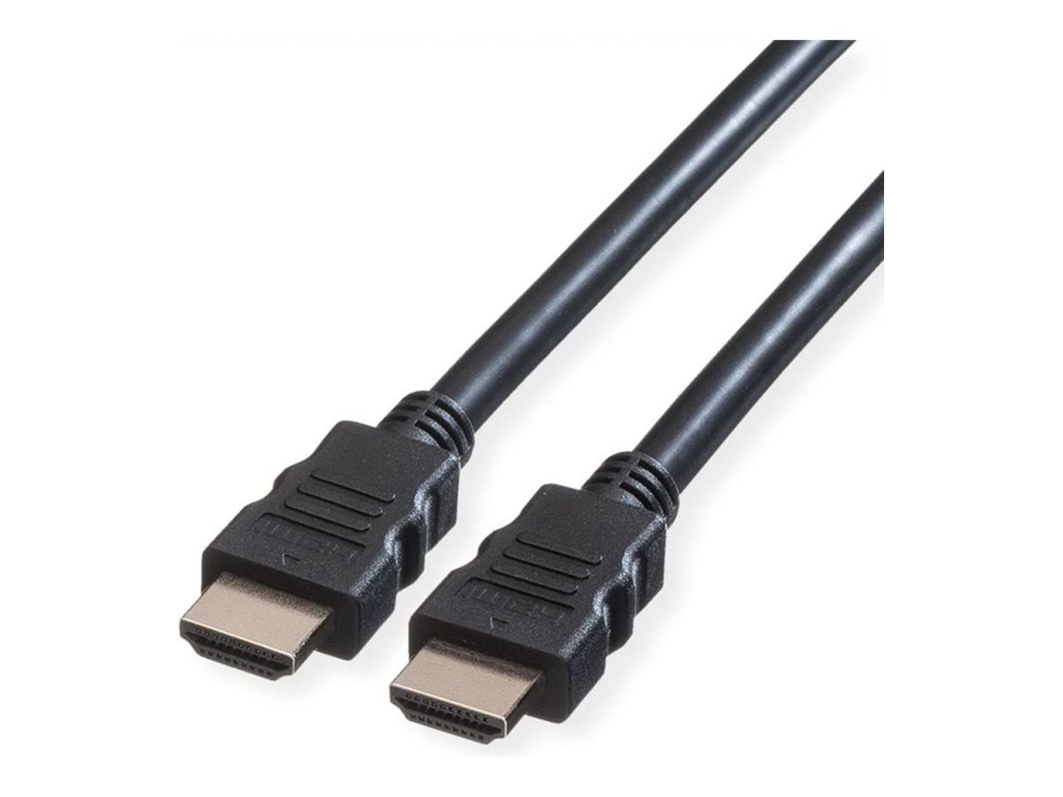 VALUE VALUE 8K HDMI Ultra HD Kabel mit Ethernet ST/ST schwarz 10m HDMI-Kabel von VALUE