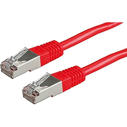 VALUE Patchkabel Kat.6 (Class E) S/FTP (PiMF), rot, 5 m von VALUE
