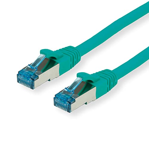 Value 21.99.1943 RJ45 Netzwerkkabel, Patchkabel CAT 6a S/FTP 3.00m Grün 1St. von VALUE