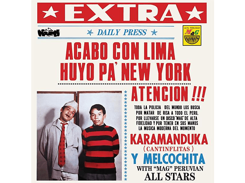 Melcochita Y Karamanduka - Acabo Con Lima Huyo Pa Nueva York (Vinyl) von VAMPISOUL