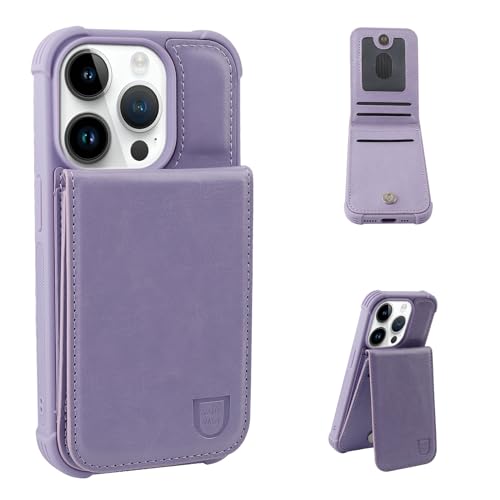 VANAVAGY Kompatibel für iPhone 15 Pro Brieftaschenetui für Frauen und Männer,Leder Magnetverschluss Flip Folio Handyhülle mit Kreditkartenfach und Münzfach,Nelke Violett VANAVAGY Kompatibel für iPhone 15 Pro Brieftaschenetui für Frauen und Männer,Leder Magnetverschluss Flip Folio Handyhülle mit Kreditkartenfach und Münzfach,Nelke Violett von VANAVAGY