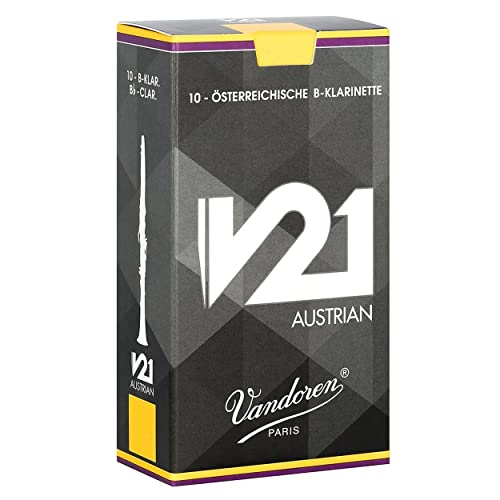 Vandoren BB-Klarinettenblätter V21 Österreich Modell Stärke 5 von VANDOREN