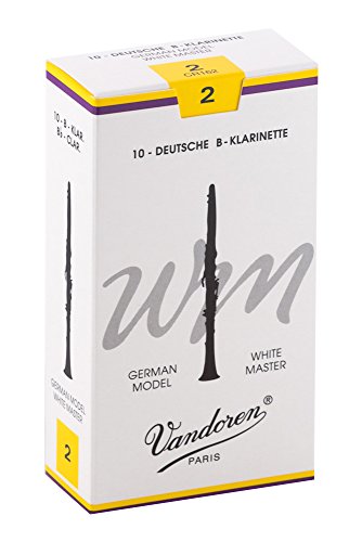 Vandoren Blätter B-Klarinette Deutsch 2,0 White Master von VANDOREN