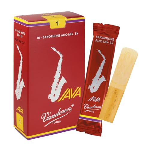 Vandoren Blatt Alt Saxophon Java Filed Red Stärke: 1 von VANDOREN