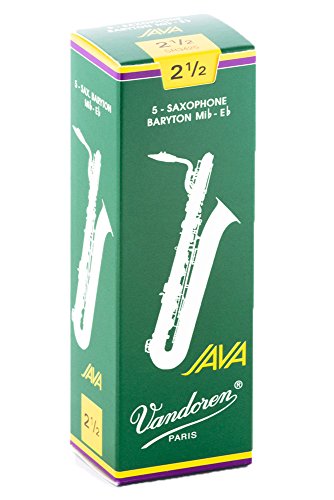 Vandoren Blatt Bariton Saxophon Java Stärke: 2 1/2 von VANDOREN