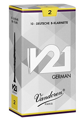 Vandoren Blatt Bb-Klarinette Deutsch V21 Stärke: 2 von VANDOREN