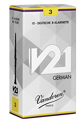 Vandoren Blatt Bb-Klarinette Deutsch V21 Stärke: 3 von VANDOREN