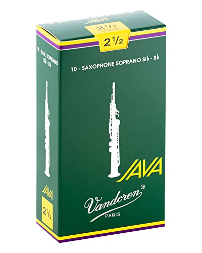 Vandoren Blatt Sopran Saxophon Java Stärke: 2 1/2 von VANDOREN