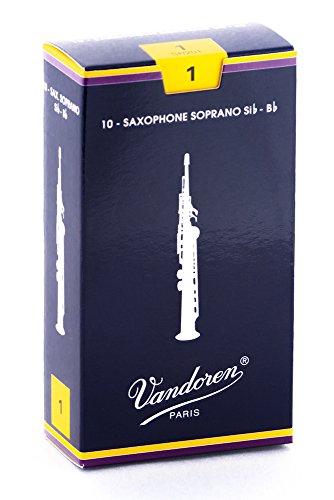 Vandoren Blatt Sopran Saxophon Traditionell Stärke: 1 von VANDOREN