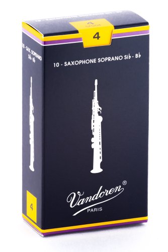 Vandoren Blatt Sopran Saxophon Traditionell Stärke: 4 von VANDOREN