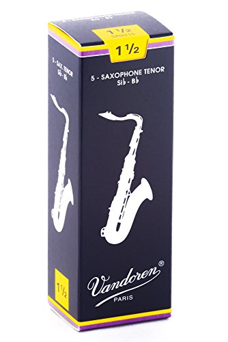 Vandoren Blatt Tenor Saxophon Traditionell Stärke: 1 1/2 von VANDOREN