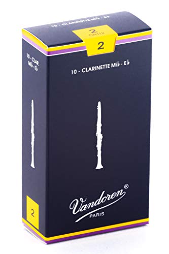 Vandoren - CR112, Box mit 10 Kanälen für Mib-Klarinette - Eb von VANDOREN
