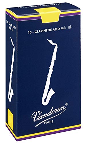 Vandoren CR1415 Traditional Alt-Klarinetten Blätter, 10 Einheiten von VANDOREN