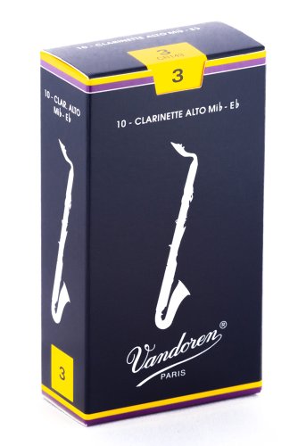 Vandoren CR143 Traditional Alt-Klarinetten Blätter, 10 Einheiten von VANDOREN