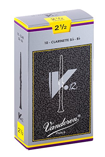 Vandoren CR1925 Traditional Reeds 2.5 V 12 for Bb Clarinet Pack of 10 von VANDOREN