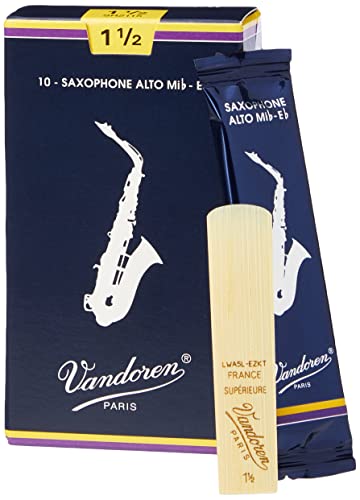 Vandoren SR2115 Altsaxophon-Blatt Strength 1.5 holz von VANDOREN