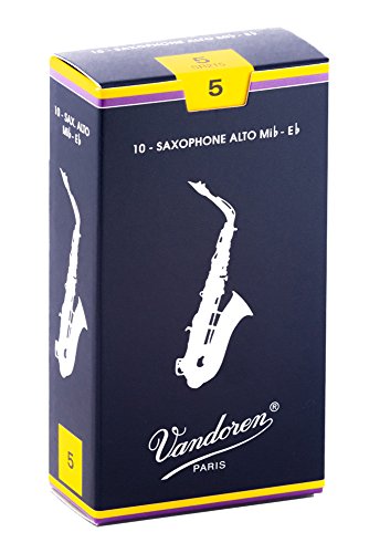 Vandoren SR2115 Altsaxophon-Blatt Strength 5 von VANDOREN
