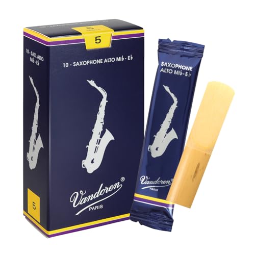 Vandoren SR2115 Altsaxophon-Blatt Strength 5 von VANDOREN