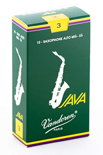 Vandoren SR263 Java Alt Saxophon Blätter - 10 Einheiten von VANDOREN