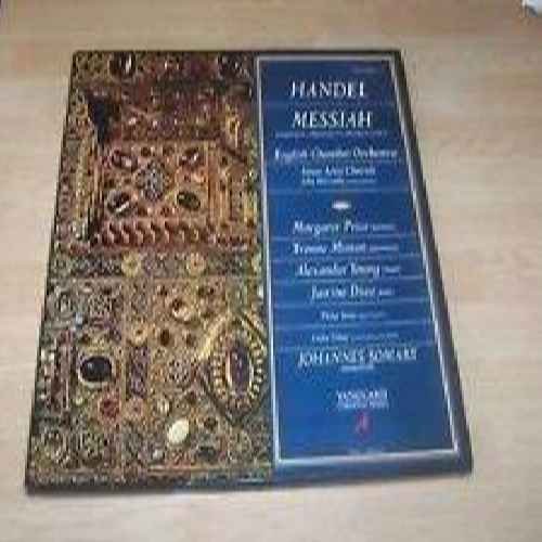 Handel / Messiah - English Chamber Orchestra / Johannes Somary LP von VANGUARD
