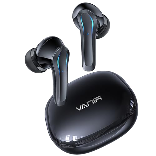VANIR Bluetooth- Ohrstöpsel, KI- Geräuschunterdrückung, Bluetooth- Ohrhörer mit Anrufgeräuschunterdrückung, In- Ear- Kopfhörer, bis zu 30 Stunden Wiedergabe, kompatibel mit iPhone und Android VANIR Bluetooth- Ohrstöpsel, KI- Geräuschunterdrückung, Bluetooth- Ohrhörer mit Anrufgeräuschunterdrückung, In- Ear- Kopfhörer, bis zu 30 Stunden Wiedergabe, kompatibel mit iPhone und Android von VANIR