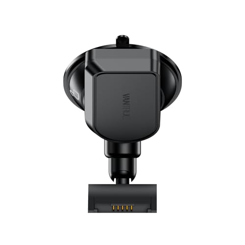 VANTRUE E-Serie Auto Dashcam Kamera Saugnapf Haltung mit Typ C USB-Port und GPS Melder (Geschwindigkeit, Position,Route) von VANTRUE