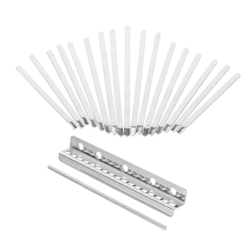 VANZACK 1 Satz Kalynba Keys Daumenklaviertasten Kalimba-reparaturset Daumenklavier Selber Machen Mini-instrumente Mbira Daumenklavier Mini-synthesizer Finger-daumen-klavier Metall Silver VANZACK 1 Satz Kalynba Keys Daumenklaviertasten Kalimba-reparaturset Daumenklavier Selber Machen Mini-instrumente Mbira Daumenklavier Mini-synthesizer Finger-daumen-klavier Metall Silver von VANZACK