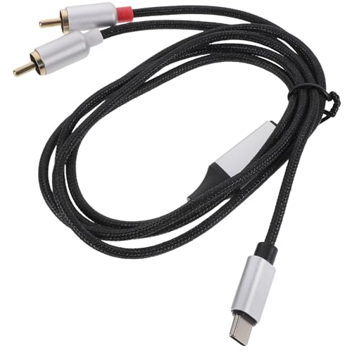 VANZACK 1M Type C zu Rca Audiokabel Stereo Konvertierungskabel für Hochwertige Audioübertragung Kompatibel mit Lautsprechern und Audio Geräten Langlebig und Tragbar Klarer VANZACK 1M Type C zu Rca Audiokabel Stereo Konvertierungskabel für Hochwertige Audioübertragung Kompatibel mit Lautsprechern und Audio Geräten Langlebig und Tragbar Klarer von VANZACK