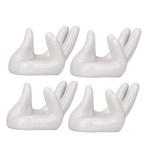 VANZACK 4Stücke Teiliges Handgeformte Aus Hochwertigem Material Stabiler Instrumentenhalter Für Ocarina Für Aufbewahrung Und Präsentation von VANZACK