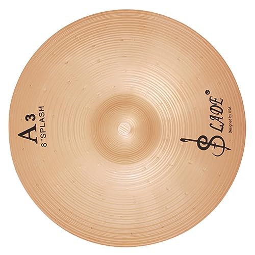 VANZACK Hochwertiges Phosphorbronze Schlagzeug Becken Leise Becken für Jazz Drums für Profis Perfektes Zubehör für Schlagzeug von VANZACK