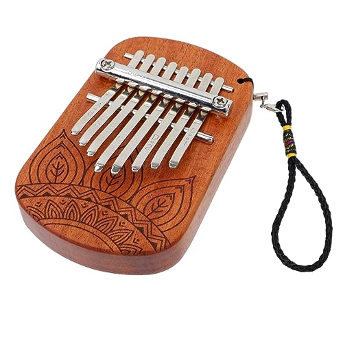 VANZACK Mini Kalimba Daumenklavier Tasten aus Schichtholz Tragbares für Erwachsene für Anfänger und Musikliebhaber Hervorragende Klangqualität und Einfache von VANZACK