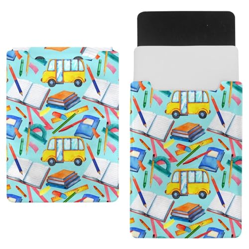 Laptop-Hülle, Tragetasche, Schutztasche, 152,4 cm, wasserdicht, schmal, für Tablet, Notebook, Schulbus, Notizbuch, Stift von VAPOKF
