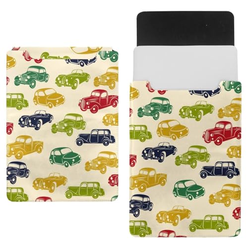 Laptop-Schutzhülle, Schutzhülle, 411,5 cm, wasserdicht, schmal, für Tablet, Notebook, buntes Retro-Auto von VAPOKF