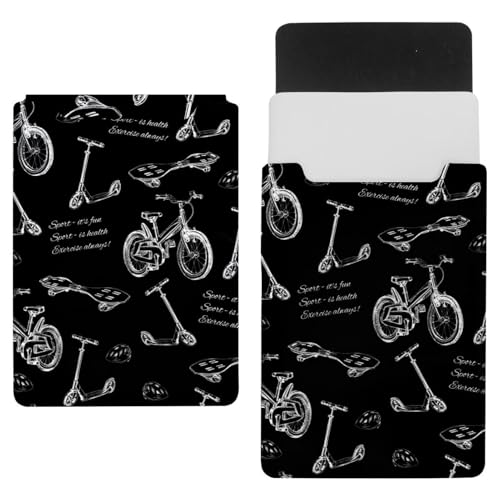 Laptophülle, Tragetasche, Schutzhülle, 368,3 cm, wasserdicht, schmal, für Tablet, Notebook – Fahrrad und Skateboard von VAPOKF