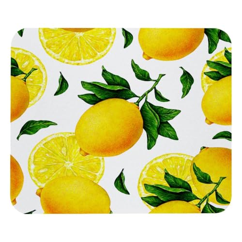 VAPOKF Gaming-Mauspad, Zitronenfrucht-Druck-Mauspad für Schreibtisch, Heimbüro, rutschfeste Gummiunterseite, Tastatur-Pad, Laptop-Schreibtischunterlage VAPOKF Gaming-Mauspad, Zitronenfrucht-Druck-Mauspad für Schreibtisch, Heimbüro, rutschfeste Gummiunterseite, Tastatur-Pad, Laptop-Schreibtischunterlage von VAPOKF