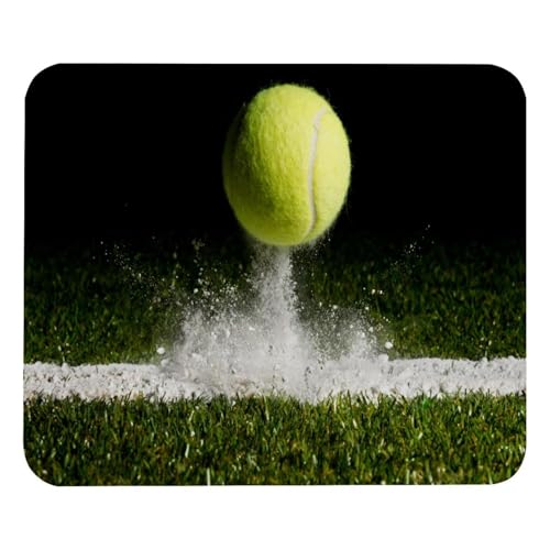 VAPOKF Gaming-Mauspad, ein Tennis trifft die Linie, Mauspad für Schreibtisch, Heimbüro, rutschfeste Gummiunterseite, Tastatur-Pad, Laptop-Schreibtischunterlage VAPOKF Gaming-Mauspad, ein Tennis trifft die Linie, Mauspad für Schreibtisch, Heimbüro, rutschfeste Gummiunterseite, Tastatur-Pad, Laptop-Schreibtischunterlage von VAPOKF