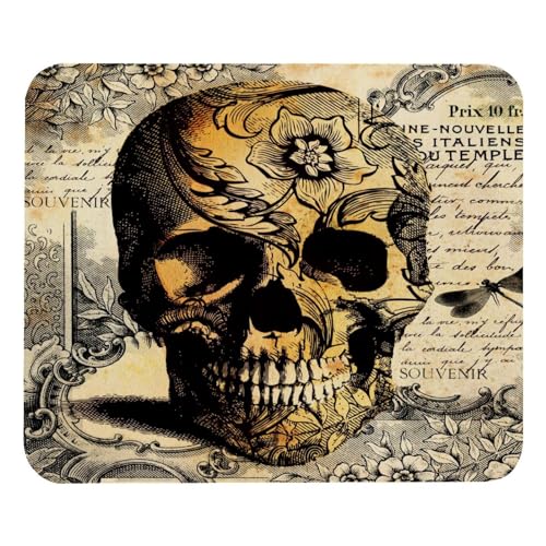 VAPOKF Tatoo Gaming-Mauspad, Totenkopf-Blumendruck, Mauspad für Schreibtisch, Heimbüro, rutschfeste Gummiunterseite, Tastatur-Pad, Laptop-Schreibtischunterlage VAPOKF Tatoo Gaming-Mauspad, Totenkopf-Blumendruck, Mauspad für Schreibtisch, Heimbüro, rutschfeste Gummiunterseite, Tastatur-Pad, Laptop-Schreibtischunterlage von VAPOKF