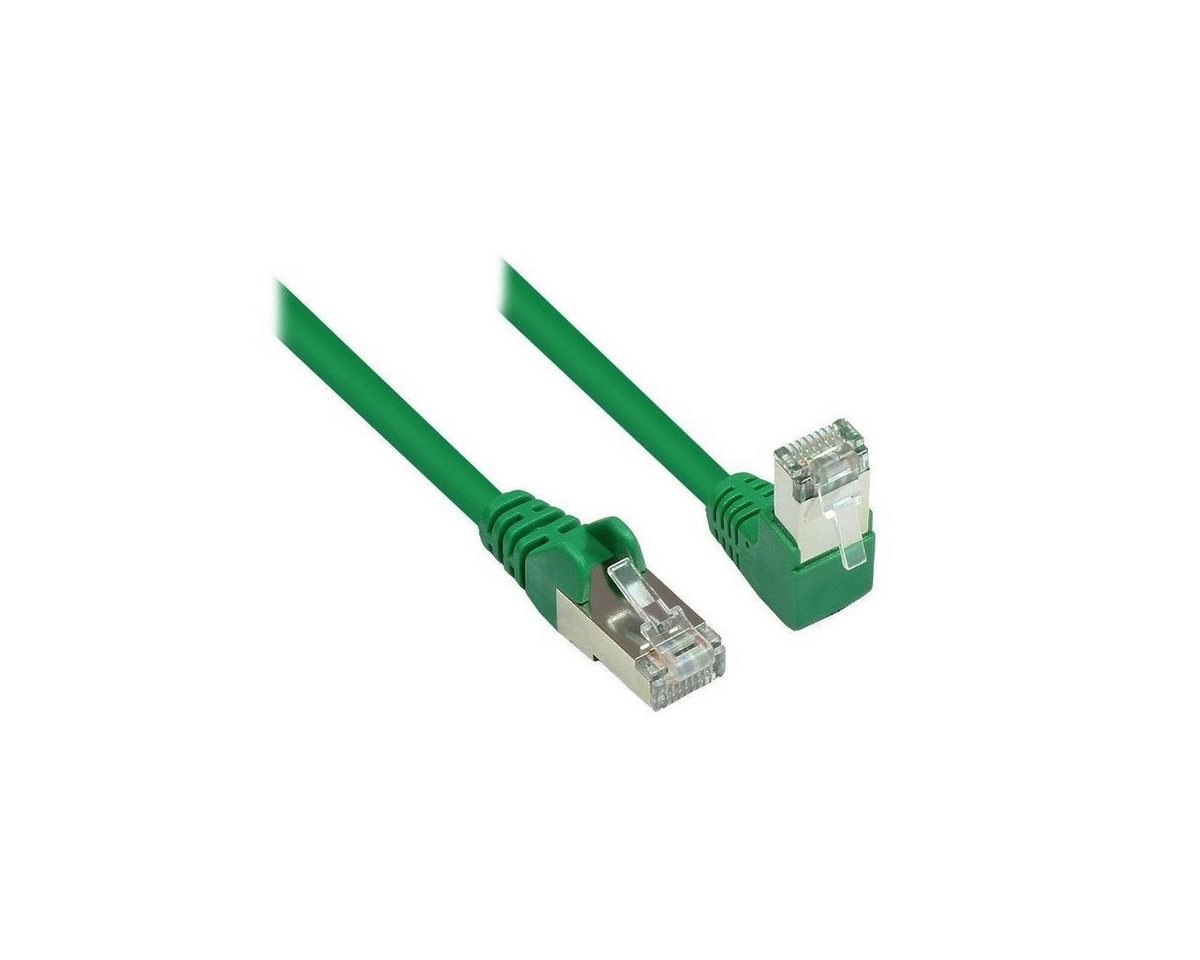 VARIA 806W-005G - Patchkabel Cat.6, S/FTP, 0,5m, grün LAN-Kabel, (50,00 cm) von VARIA